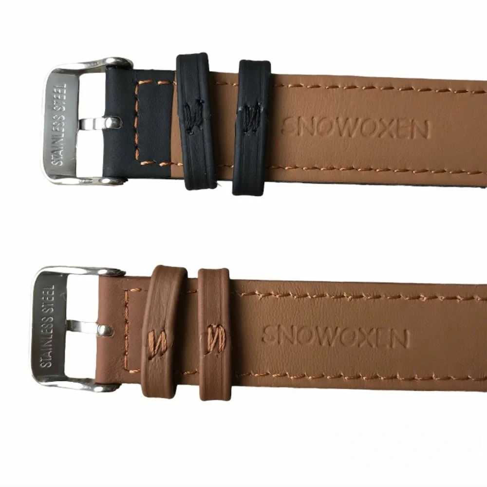 Fitbit Charge 4 / 3 Leather Stainless Steel Band - Picture 3 of 4